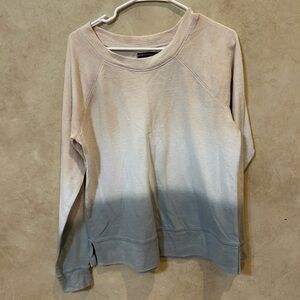 Love + Crazy Ombre Beige and Gray Sweatshirt new size medium
